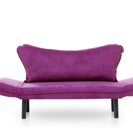 2 személyes kanapéágy Chatto - Purple-VASBÚTOR