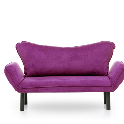 2 személyes kanapéágy Chatto - Purple-VASBÚTOR