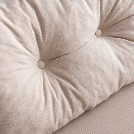 2 személyes kanapéágy Homoko v2 2-Seater - Krém-VASBÚTOR