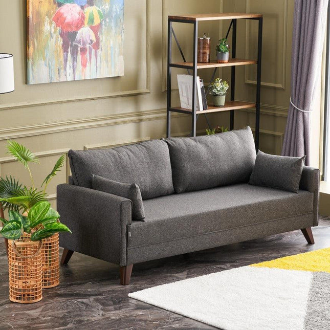 3 személyes kanapé Bella Sofa For 3 Pr - Antracit-VASBÚTOR
