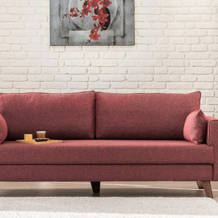 3 személyes kanapé Bella Sofa For 3 Pr - Bordó-VASBÚTOR