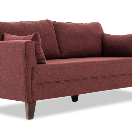 3 személyes kanapé Bella Sofa For 3 Pr - Bordó-VASBÚTOR