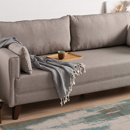 3 személyes kanapé Bella Sofa For 3 Pr - Krém-VASBÚTOR