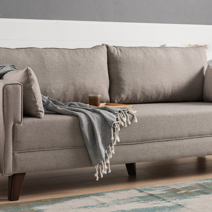 3 személyes kanapé Bella Sofa For 3 Pr - Krém-VASBÚTOR