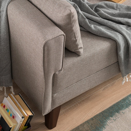 3 személyes kanapé Bella Sofa For 3 Pr - Krém-VASBÚTOR
