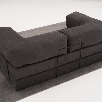3 személyes kanapé Comfort - Antracit v2-VASBÚTOR