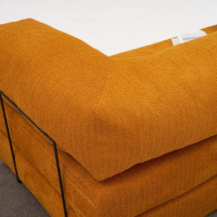 3 személyes kanapé Comfort - Narancssárga-VASBÚTOR