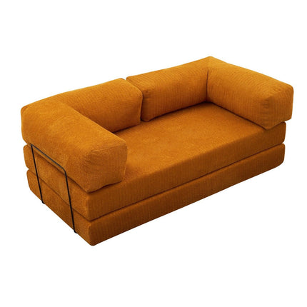 3 személyes kanapé Comfort - Narancssárga-VASBÚTOR