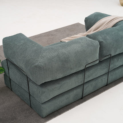 3 személyes kanapé Comfort - Zöld-VASBÚTOR