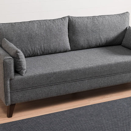 3 személyes kanapéágy Bella Sofa - Szürke-VASBÚTOR