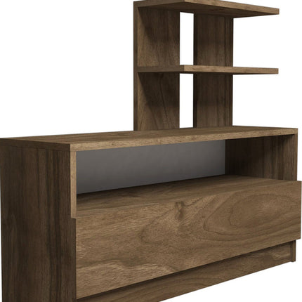 Cipőtároló Airy - Walnut-VASBÚTOR