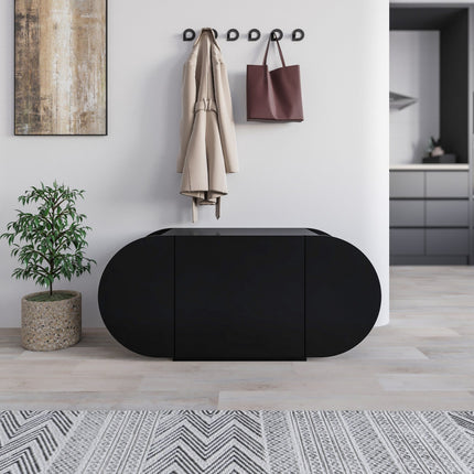 Cipőtároló Pozy Shoe Bench - Black-VASBÚTOR