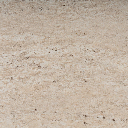 Dohányzóasztal Asude - Fekete, Travertine-VASBÚTOR