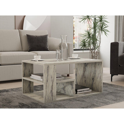 Dohányzóasztal Eros - Freesia Marble-VASBÚTOR