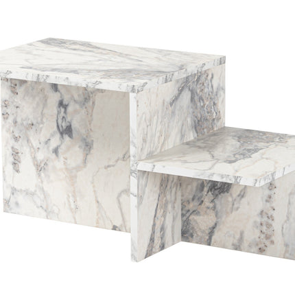 Dohányzóasztal Harmony - Fressia Marble-VASBÚTOR