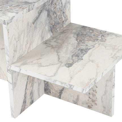 Dohányzóasztal Harmony - Fressia Marble-VASBÚTOR