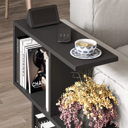 Dohányzóasztal Homemania - Wood Black-VASBÚTOR