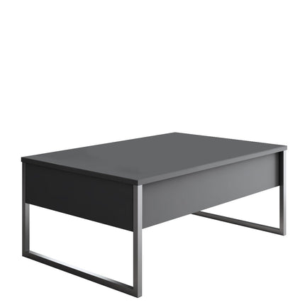 Dohányzóasztal Luxe - Anthracite, Silver-VASBÚTOR