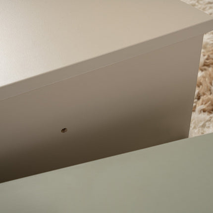 Dohányzóasztal Orion - Ash Green, Sandstone-VASBÚTOR