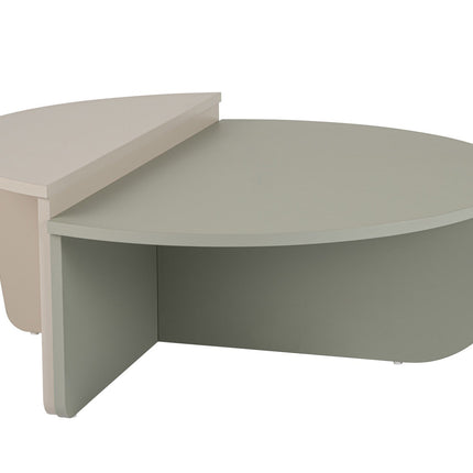 Dohányzóasztal Orion - Ash Green, Sandstone-VASBÚTOR