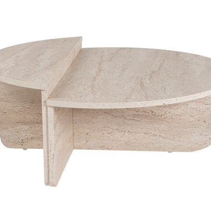 Dohányzóasztal Orion - Travertine-VASBÚTOR