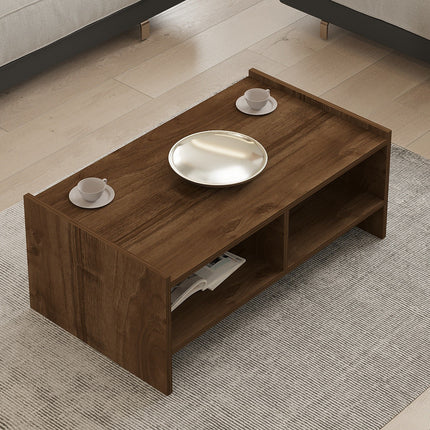 Dohányzóasztal Pera - Walnut-VASBÚTOR