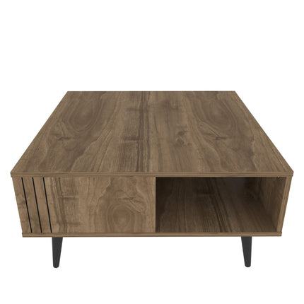 Dohányzóasztal Ronas - Walnut-VASBÚTOR