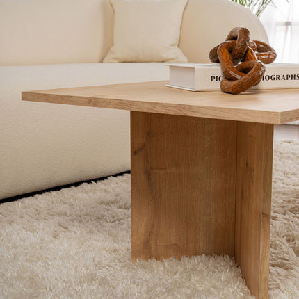 Dohányzóasztal Sabin - Sapphire Oak-VASBÚTOR