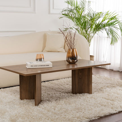 Dohányzóasztal Sabin - Walnut-VASBÚTOR