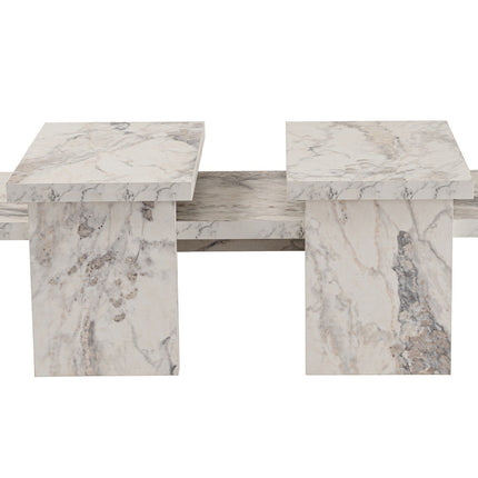 Dohányzóasztal Sanctuary - Fressia Marble-VASBÚTOR