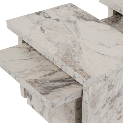 Dohányzóasztal Sanctuary - Fressia Marble-VASBÚTOR