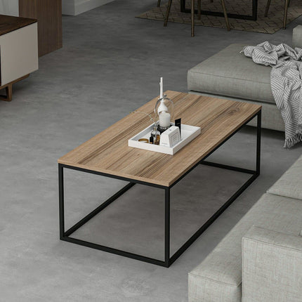 Dohányzóasztal Tiger - Walnut-VASBÚTOR