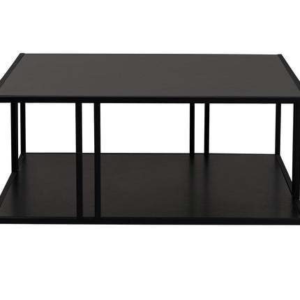 Dohányzóasztal Uranüs - Black Chipboard-VASBÚTOR