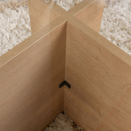 Dohányzóasztal Vetrino - Honey Oak-VASBÚTOR