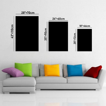 Edzett üveg falikép dekoráció, 0464 - 72 x 46-VASBÚTOR