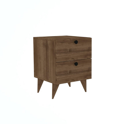Éjjeliszekrény Kada - Walnut v2-VASBÚTOR
