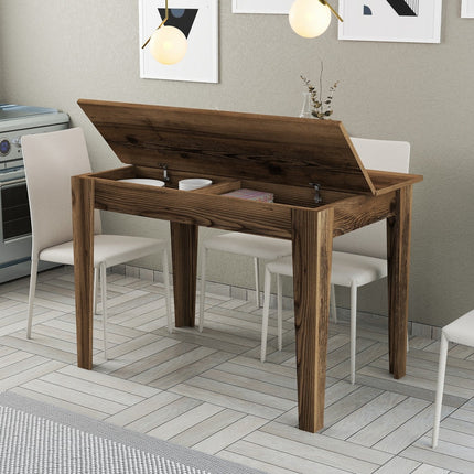 Étkező asztal Kiev 507 - Walnut-VASBÚTOR