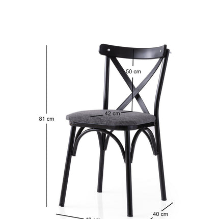 Étkezőszék szett (2 db) Ekol - 288 V2-VASBÚTOR