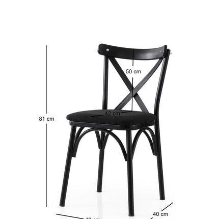 Étkezőszék szett (2 db) Ekol - 290 V2-VASBÚTOR