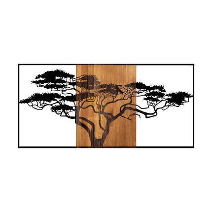 Fa fali dekoráció, Acacia Tree - 328-VASBÚTOR