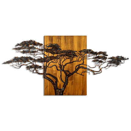 Fa fali dekoráció, Acacia Tree - 329-A-VASBÚTOR