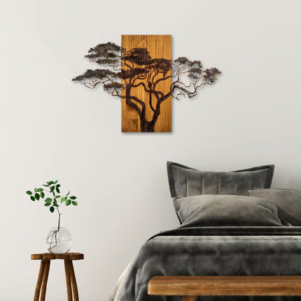 Fa fali dekoráció, Acacia Tree - 387-A-VASBÚTOR