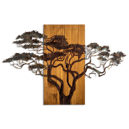 Fa fali dekoráció, Acacia Tree - 387-A-VASBÚTOR