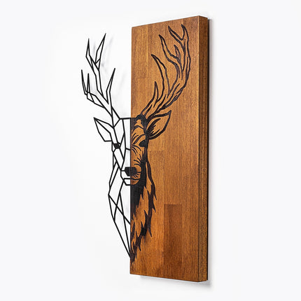 Fa fali dekoráció, Red Deer 1-VASBÚTOR