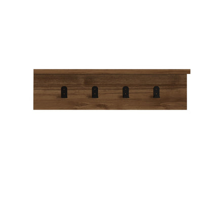 Fali polc Ayla - Walnut-VASBÚTOR