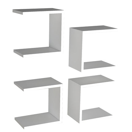 Fali polc Base - White-VASBÚTOR