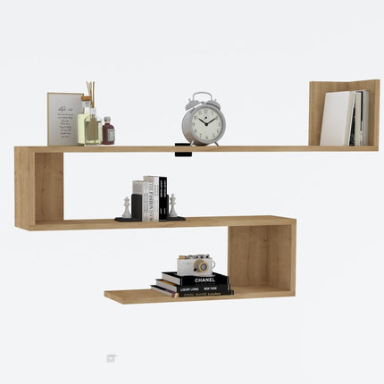 Fali polc Penne - Sapphire Oak-VASBÚTOR
