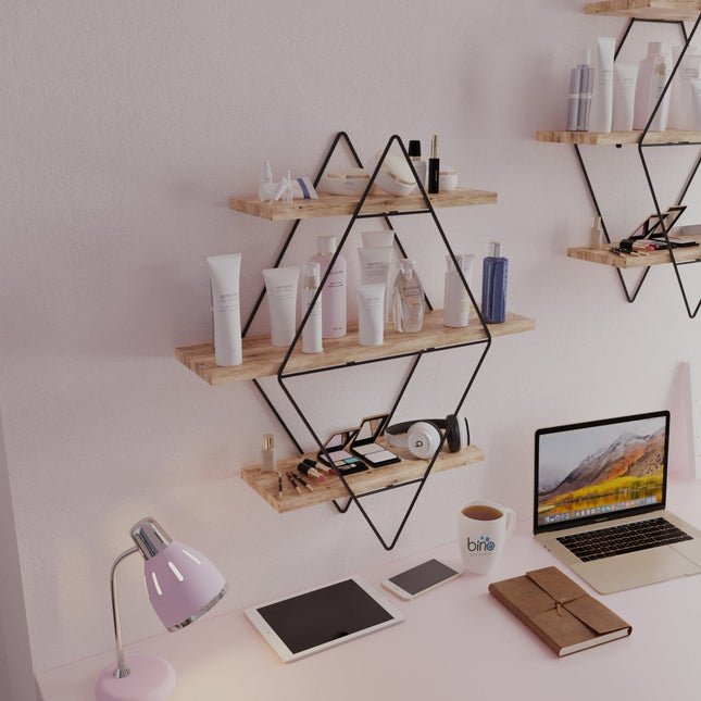 Fali polc Prizma Raf, Büyük Boy Salon Tipi 2-VASBÚTOR
