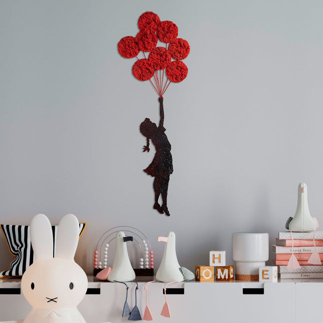 Fém fali dekoráció, Banksy - 11-1-VASBÚTOR