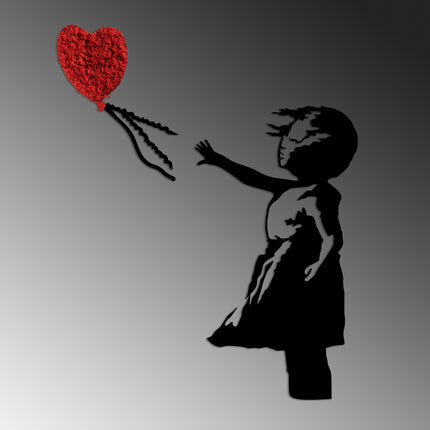 Fém fali dekoráció, Banksy - 13-1-VASBÚTOR